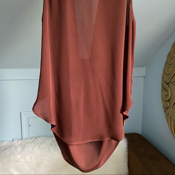 Haute Hippie Silk Drape Back Tank - Picture 16 of 16